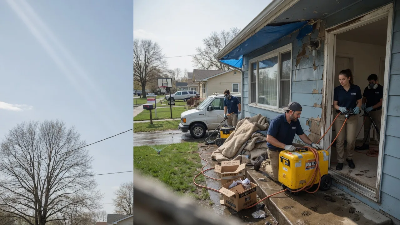 Basement Flood Cleanup in Minneola, KS near me